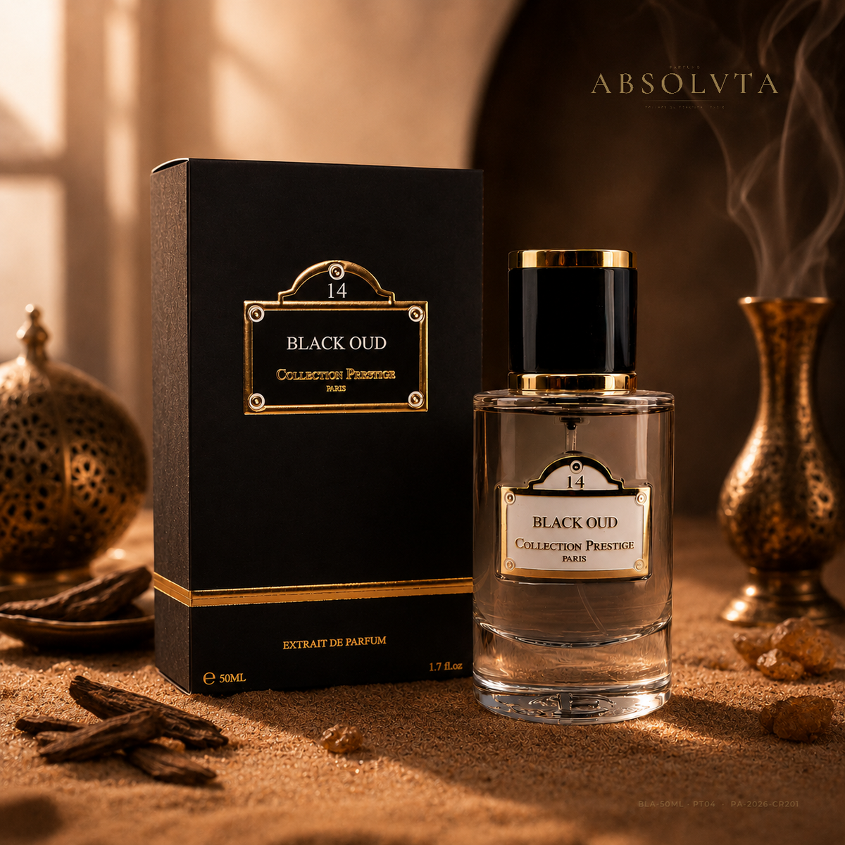 Collection Prestige Paris Black Oud - Extrait de Parfum 50ml